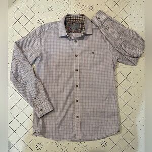 Ted Baker London Men's Long Sleeves Button Down Shirt Size‎ 3/ 38 15 1/2